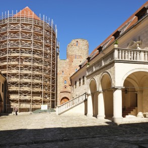 Bauskas pils iekšpagalms Bauskas pils iekšpagalms