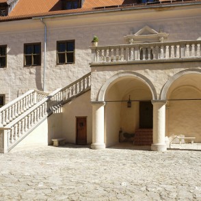 Bauskas pils iekšpagalms Bauskas pils iekšpagalms