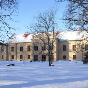 Vārmes muiža ziemā Vārmes muiža ziemā