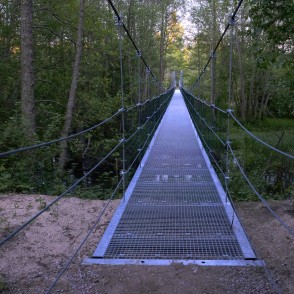 Irbes upes trošu tilts Irbes upes trošu tilts