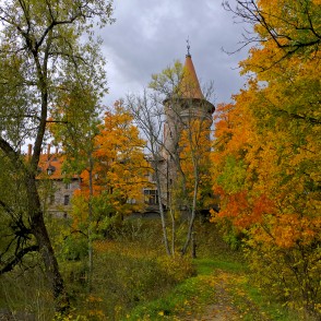 Cesvaines pils rudenī Cesvaines pils rudenī