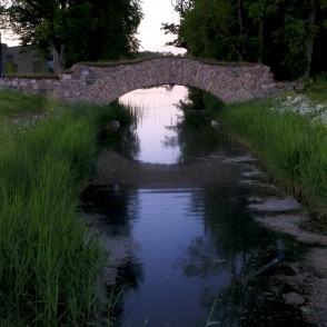 Tiltiņš pār kanālu, Rundāles pils ansamblis Tiltiņš pār kanālu, Rundāles pils ansamblis