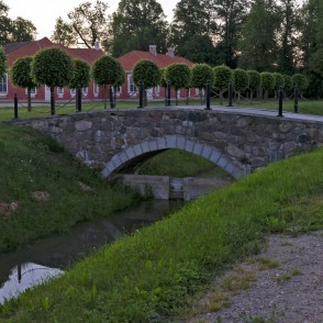 Tiltiņš pār kanālu, Rundāles pils ansamblis Tiltiņš pār kanālu, Rundāles pils ansamblis