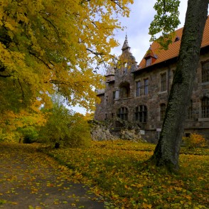 Cesvaines pils rudenī Cesvaines pils rudenī