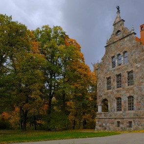 Cesvaine Palace and Park in Autumn Cesvaine Palace and Park in Autumn