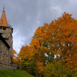 Cesvaine Palace in Autumn Cesvaine Palace in Autumn