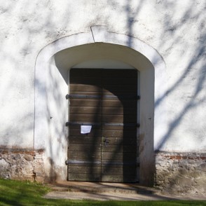 Entrance Portal Of Piltene Lutheran Church Entrance Portal Of Piltene Lutheran Church