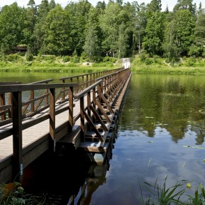 Pontonu laipa pār Ogres upi Pontonu laipa pār Ogres upi