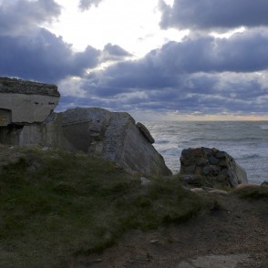 Liepājas ziemeļu forti rudens vētrā Liepājas ziemeļu forti rudens vētrā