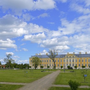 Rundāles pils panorāma Rundāles pils panorāma