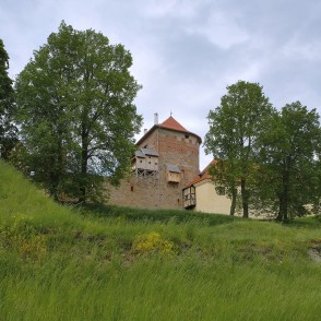 Skats uz Bauskas pili Skats uz Bauskas pili