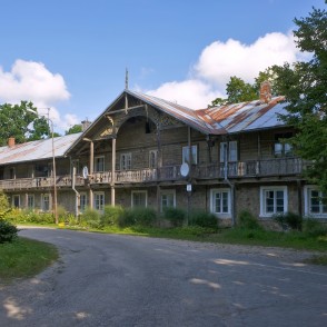 Krimuldas muižas pansijas ēka "Šveices māja" Krimuldas muižas pansijas ēka "Šveices māja"