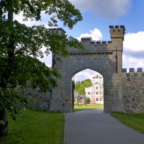 The New Castle of Sigulda and Castle Quarter The New Castle of Sigulda and Castle Quarter