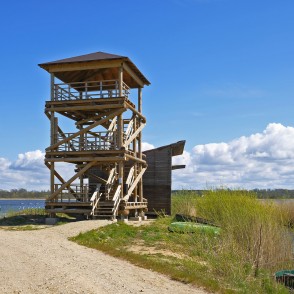 Durbes ezera putnu vērošanas tornis Durbes ezera putnu vērošanas tornis