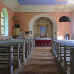 Ilzu baznīcas iekštelpas Ilzu baznīcas iekštelpas