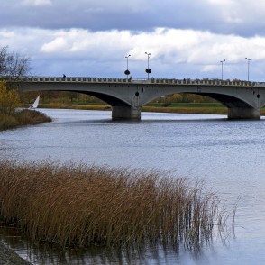 Tilts pār Lielupi Jelgavā Tilts pār Lielupi Jelgavā