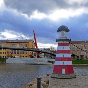 Pasta salas bāka un Mītavas tilts Pasta salas bāka un Mītavas tilts