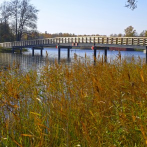 Gājēju tilts no Marijas salas uz Tempļa kalnu Gājēju tilts no Marijas salas uz Tempļa kalnu