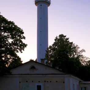 Miķeļtornis pēc saulrieta Miķeļtornis pēc saulrieta