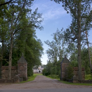 Entrance Gate of Jaungulbene Castle Entrance Gate of Jaungulbene Castle