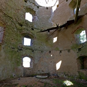 Gaiķu vējdzirnavu iekšpuse Gaiķu vējdzirnavu iekšpuse