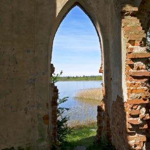 Remtes Peldu torņa iekštelpa Remtes Peldu torņa iekštelpa