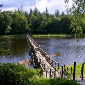 Pontonu laipa pār Ogres upi Pontonu laipa pār Ogres upi