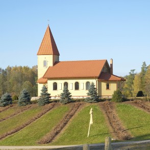 Christ the King Mountain Church In Latvia Christ the King Mountain Church In Latvia