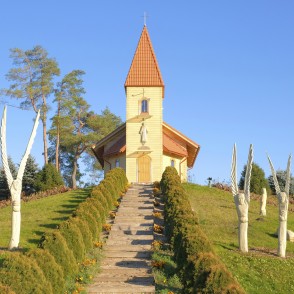 Christ the King Mountain Church In Latvia Christ the King Mountain Church In Latvia