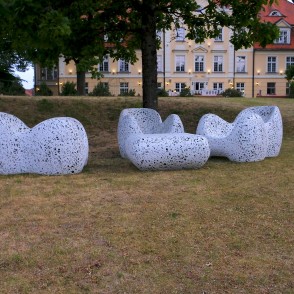 Mālpils muižas atpūtas zona parkā Mālpils muižas atpūtas zona parkā