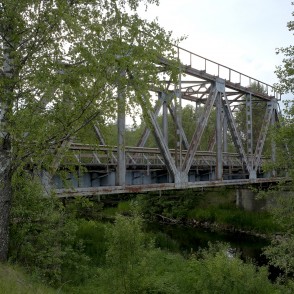 Dzelzceļa tilts pār Gauju pie Jaunpiebalgas Dzelzceļa tilts pār Gauju pie Jaunpiebalgas