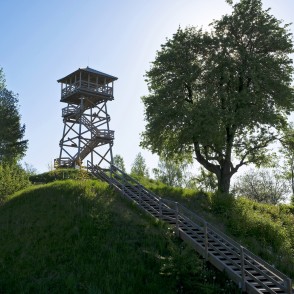 Skatu tornis pie Cieceres ezera Skatu tornis pie Cieceres ezera