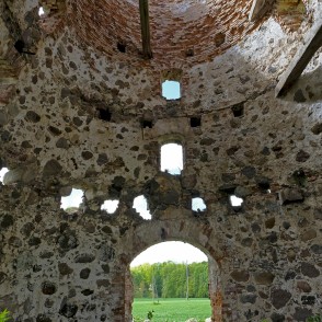 Rubas vējdzirnavu iekšpuse Rubas vējdzirnavu iekšpuse