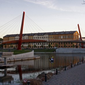 Mītavas tilts vakarā Mītavas tilts vakarā