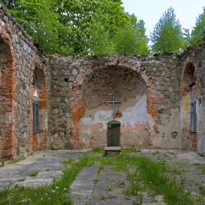 Rubas luterāņu baznīcas iekšpuse Rubas luterāņu baznīcas iekšpuse