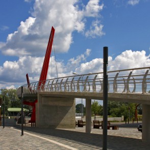 Mītavas tilts pilsētas pusē Mītavas tilts pilsētas pusē