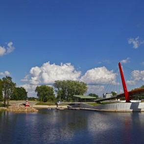 Mītavas tilts un Pasta sala Mītavas tilts un Pasta sala