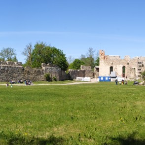 Dobeles pilsdrupu panorāma Dobeles pilsdrupu panorāma