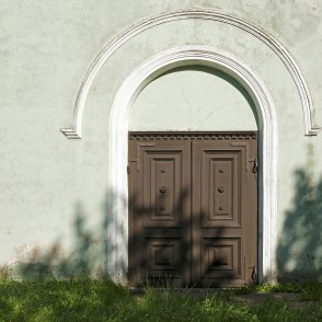 Penkules luterāņu baznīcas ieejas portāls Penkules luterāņu baznīcas ieejas portāls