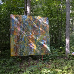 Glezna Gramzdas meža parkā (Pēteris Taukulis) Glezna Gramzdas meža parkā (Pēteris Taukulis)