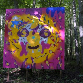 Glezna Gramzdas meža parkā (Rolands Gūtmanis) Glezna Gramzdas meža parkā (Rolands Gūtmanis)