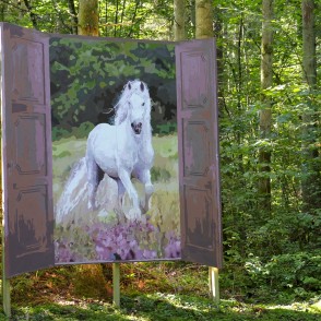 Glezna Gramzdas meža parkā (Dace Gailīte) Glezna Gramzdas meža parkā (Dace Gailīte)