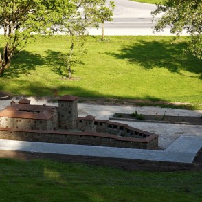 Bruņinieku pils makets, Kandava Bruņinieku pils makets, Kandava