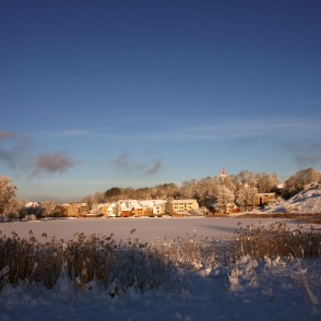 Talsu ziemas ainava Talsu ziemas ainava