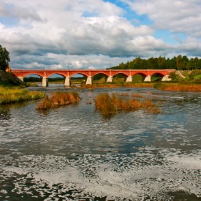 Kuldīgas velvju tilts Kuldīgas velvju tilts