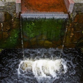 Ūdens kaskāde Bastejkalnā Ūdens kaskāde Bastejkalnā