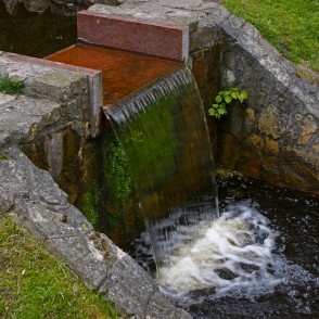 Ūdens kaskāde Bastejkalnā Ūdens kaskāde Bastejkalnā