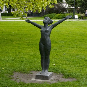 Skulptūra Mana zeme Bastejkalnā Skulptūra Mana zeme Bastejkalnā