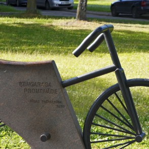 Vides dizaina objekts „Velosipēds”, Rīga Vides dizaina objekts „Velosipēds”, Rīga