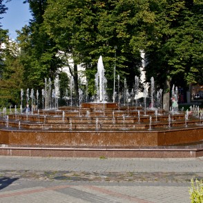 Strūklaka Kronvalda parkā Strūklaka Kronvalda parkā